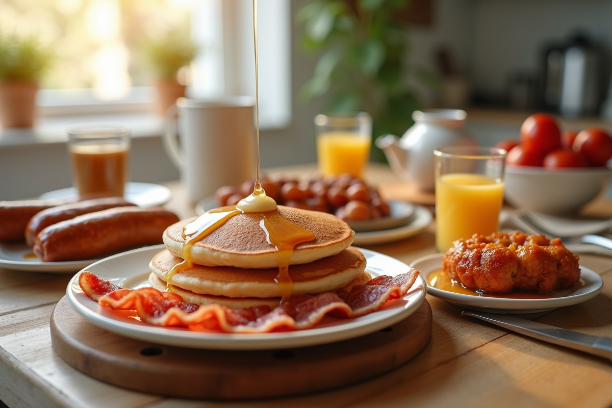 petit-déjeuner malsain